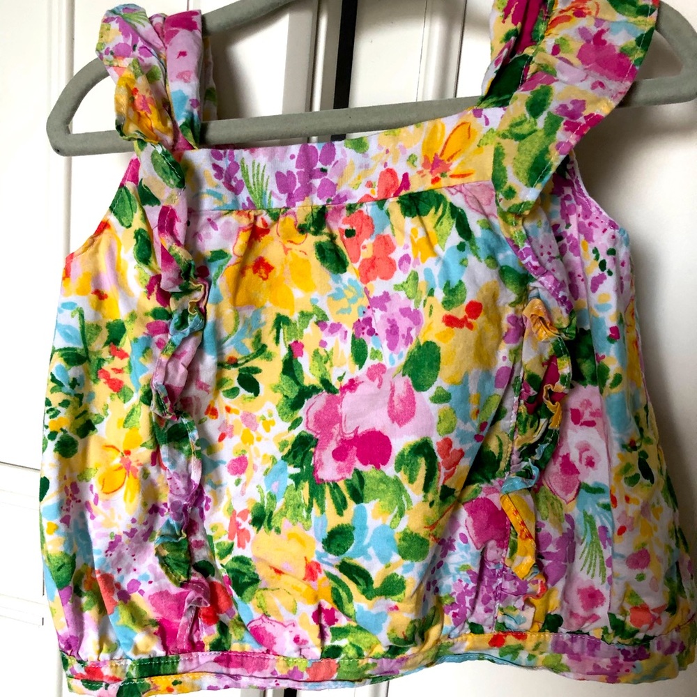 Floral top Janie and Jack